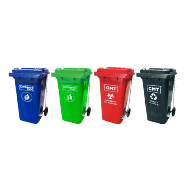 C.M.T. CON PEDAL Y SIN PEDAL 120 LITROS