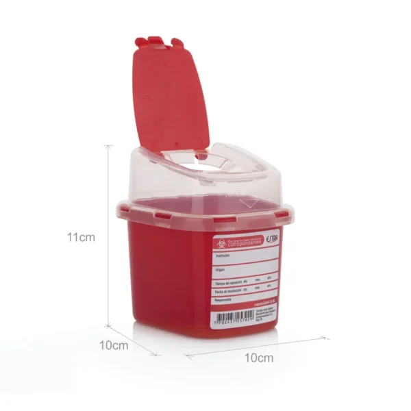 RECIPIENTE RESIDUOS CORTOPUNZANTE 0.5L